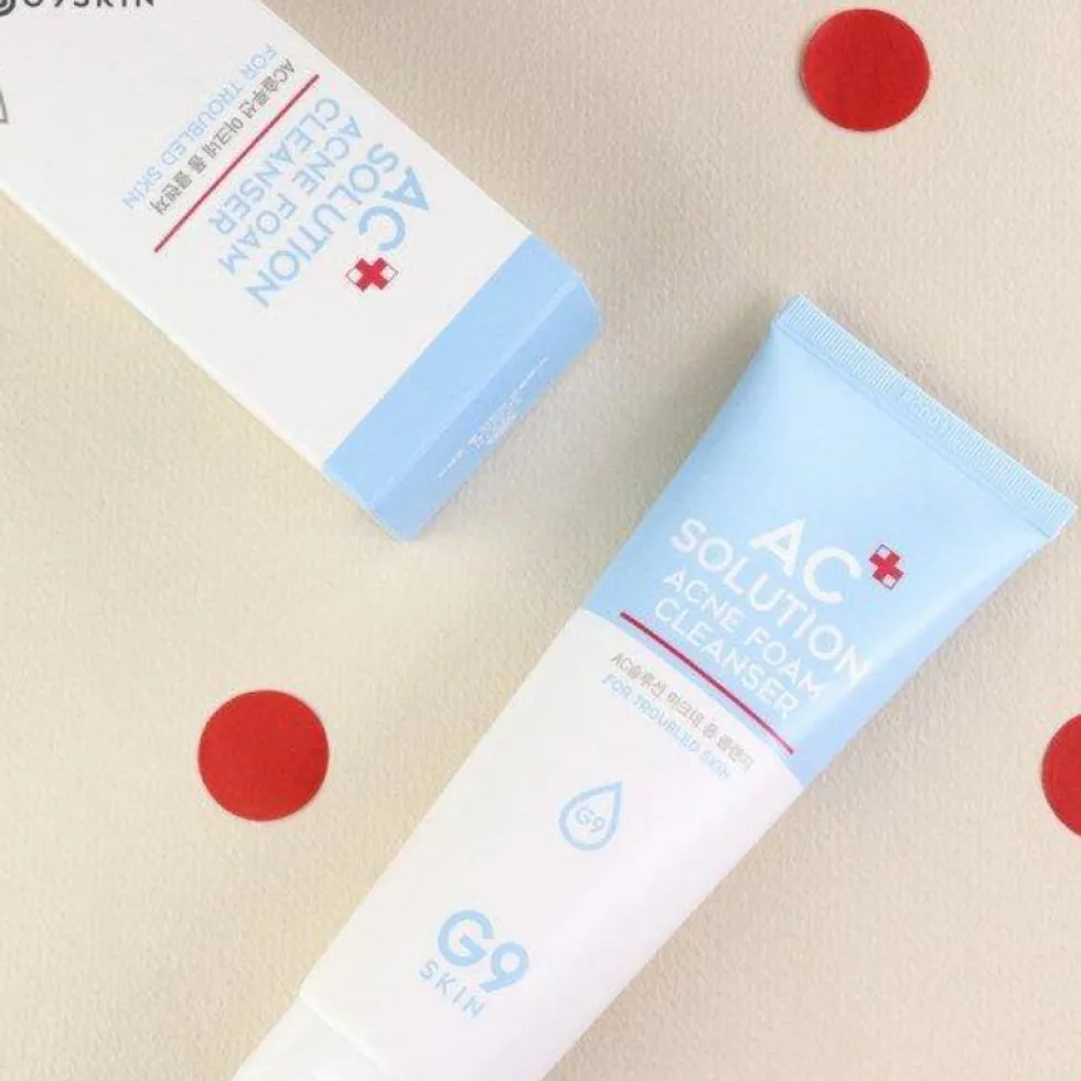 AC Solution ACNE foam cleanser