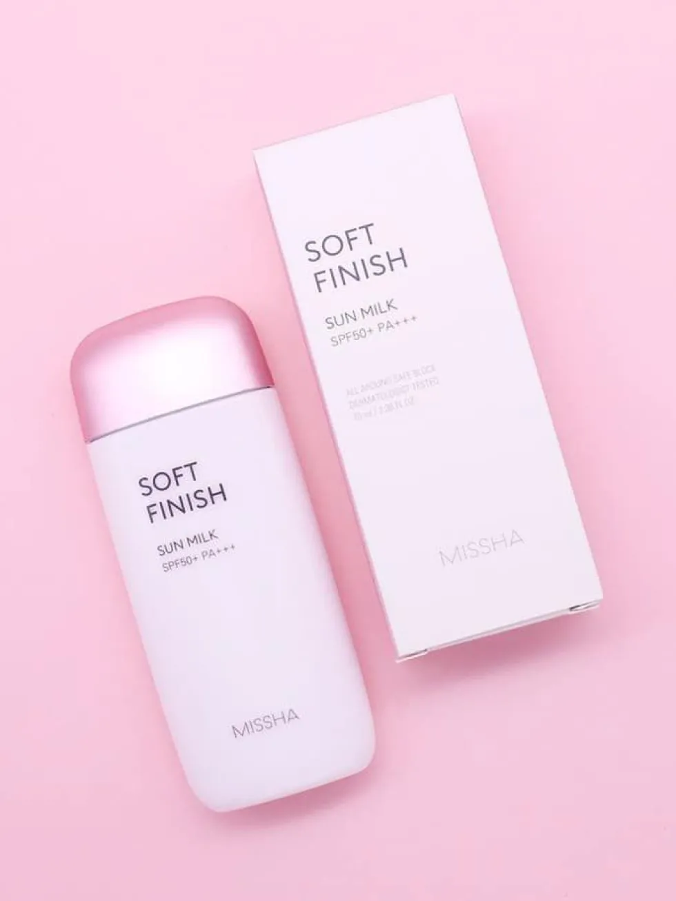 All around safe block soft finish sun milk SPF 50+ PA+++