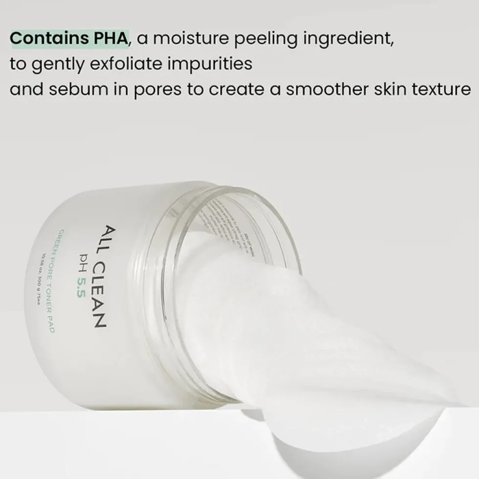 All Clean Green Pore Toner Pad