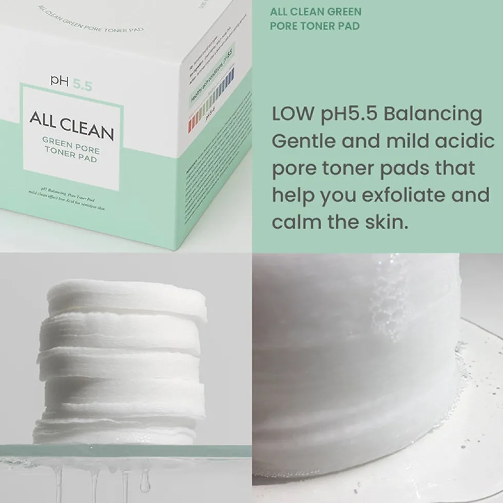 All Clean Green Pore Toner Pad