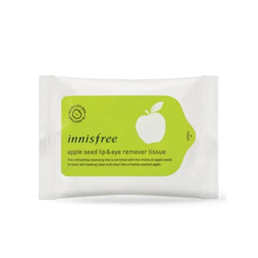 Apple Seed Lip and Eye Remover Tissue