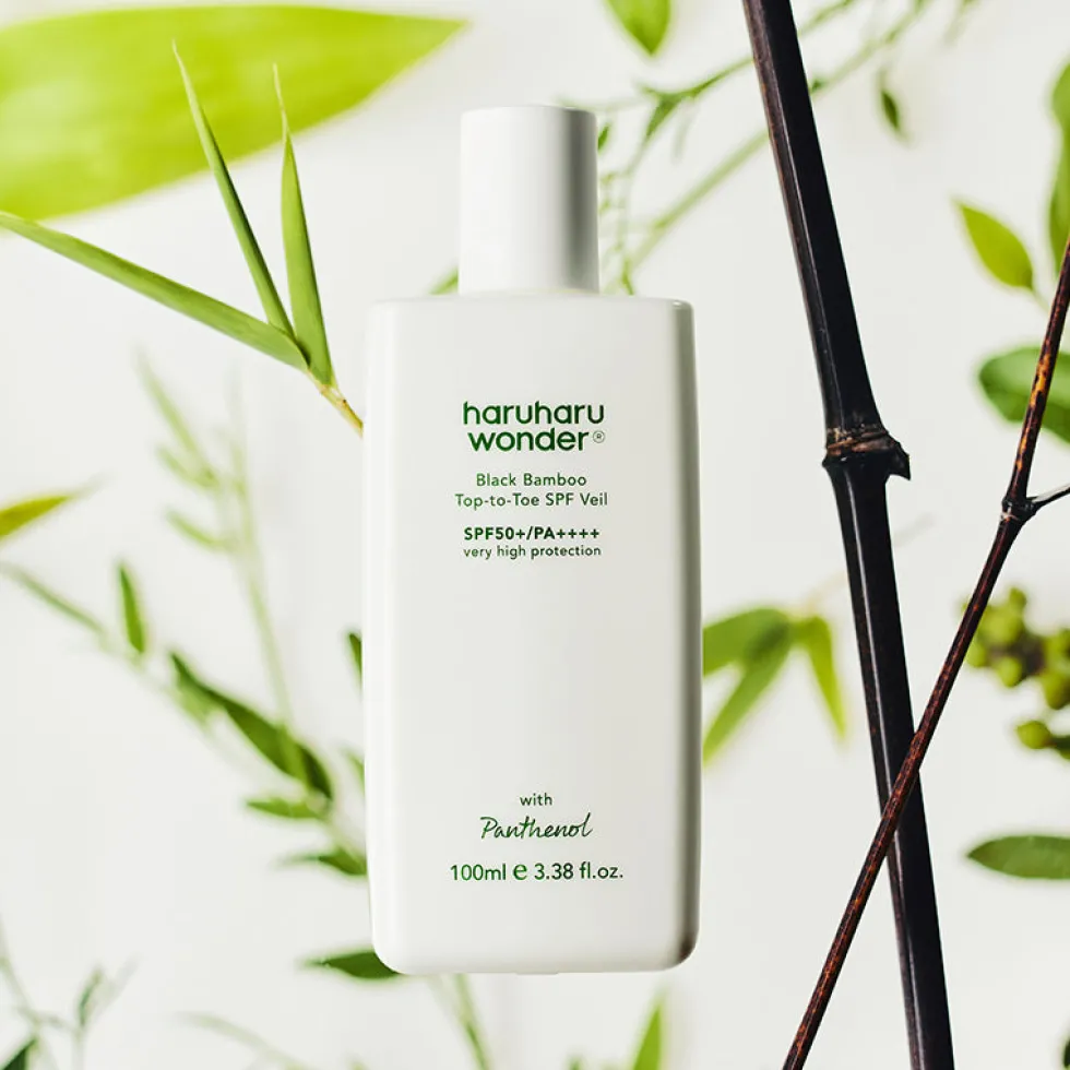 Black Bamboo Top-to-Toe SPF Veil