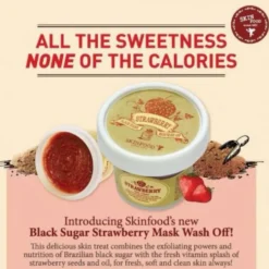 Black Sugar Strawberry Mask Wash Off