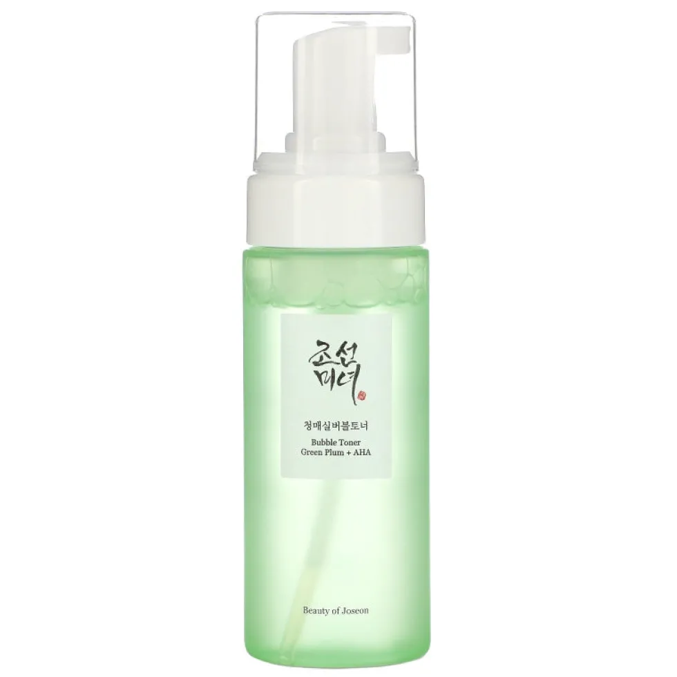 Bubble Toner: Green Plum + AHA