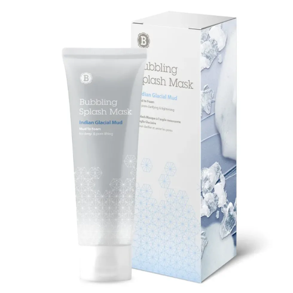Bubbling Splash Mask Indian Glacial Mud