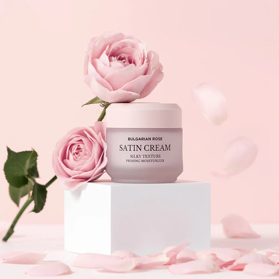 Bulgarian rose satin cream