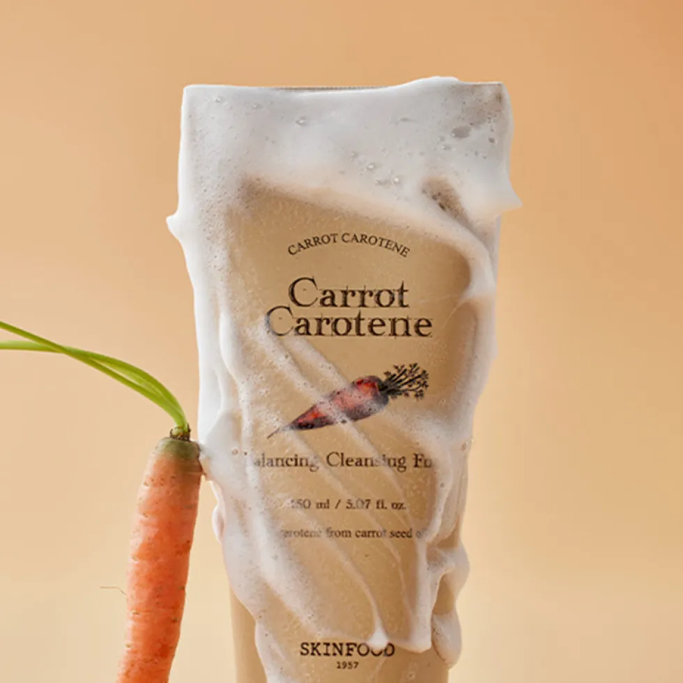 Carrot Carotene Balancing Cleansing Foam