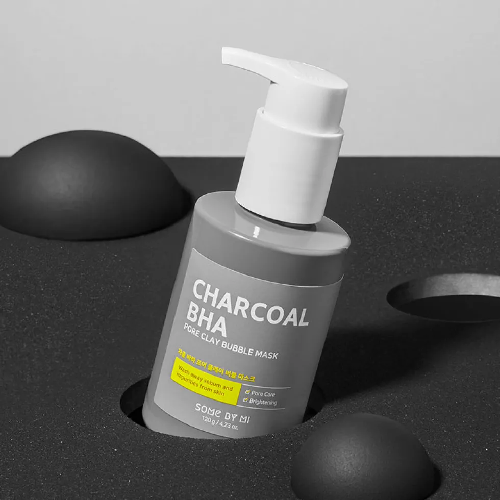 Charcoal BHA Pore Clay Bubble Mask