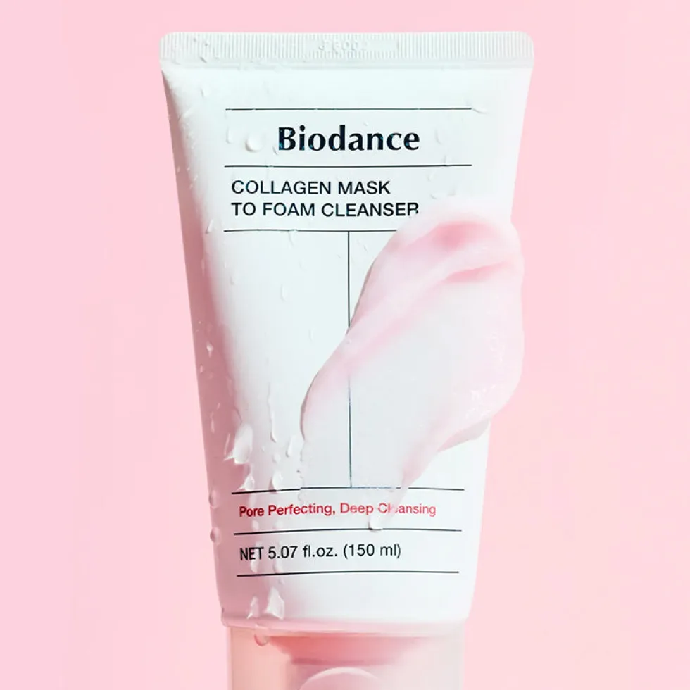 Collagen Mask To Foam Cleanser