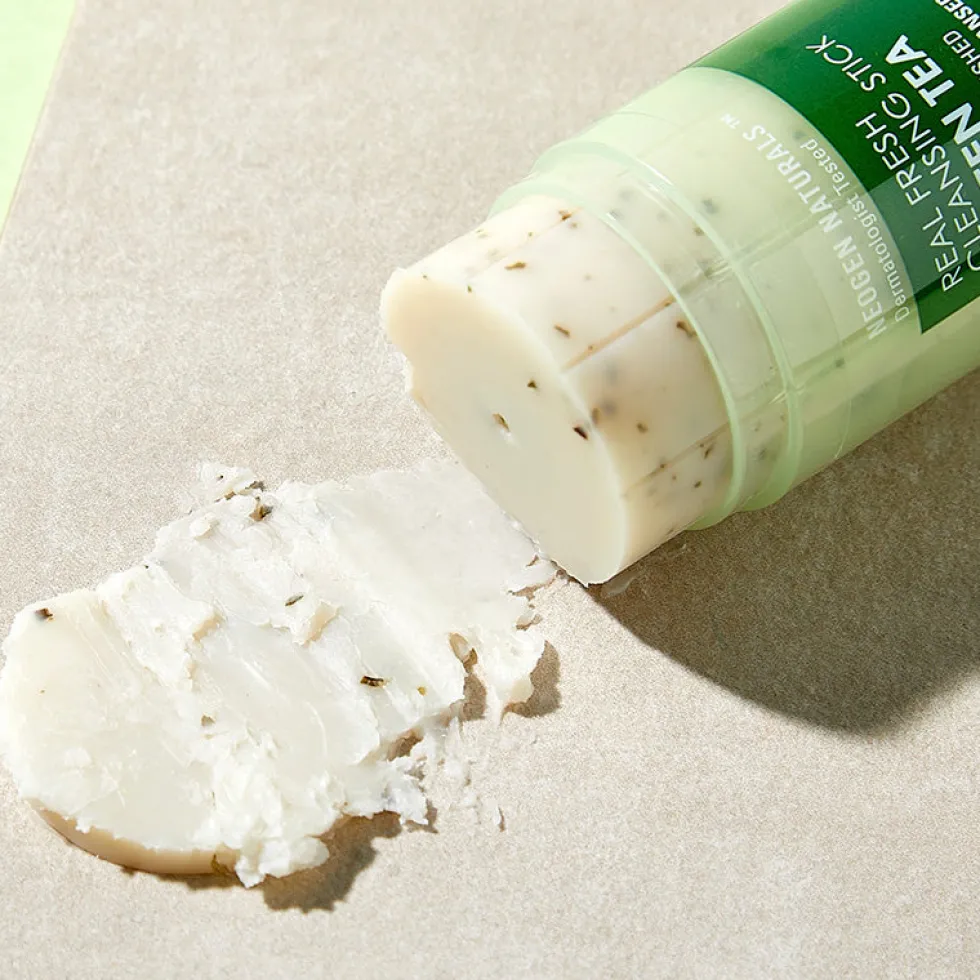 Dermalogy Real Fresh Cleansing Stick Green Tea