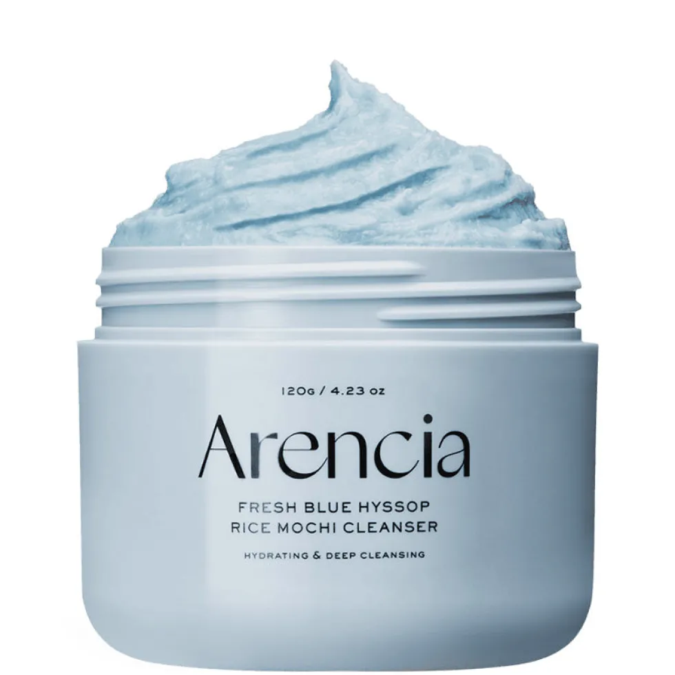 Fresh Blue Hyssop Rice Mochi Cleanser