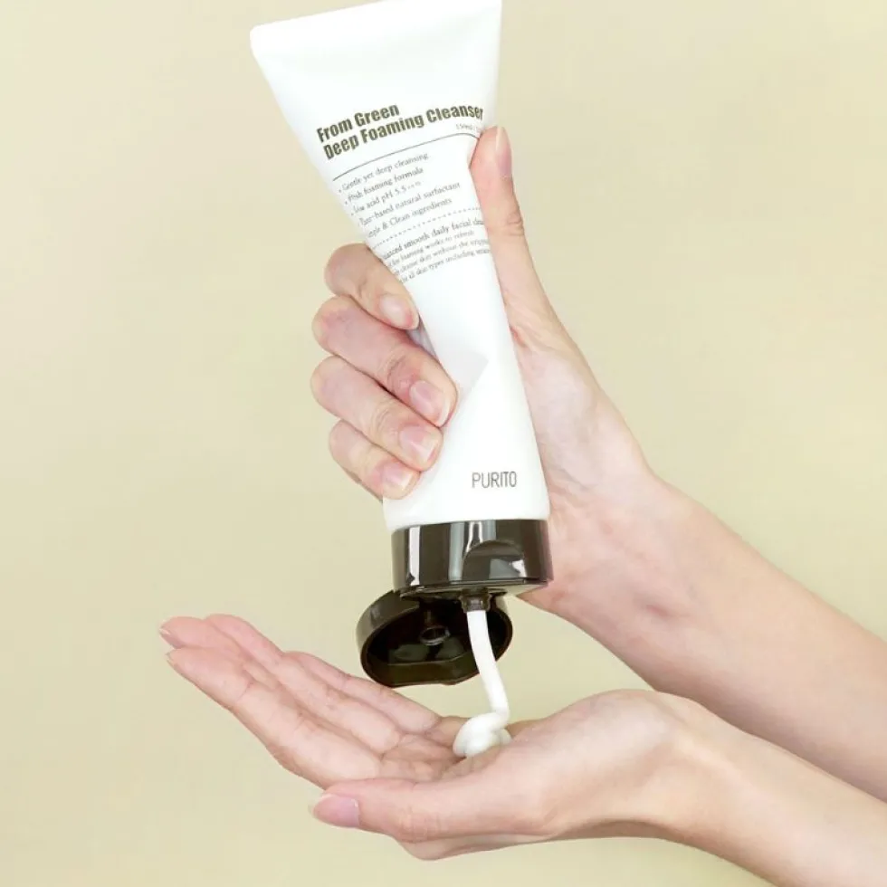 From Green Deep Foaming Cleanser