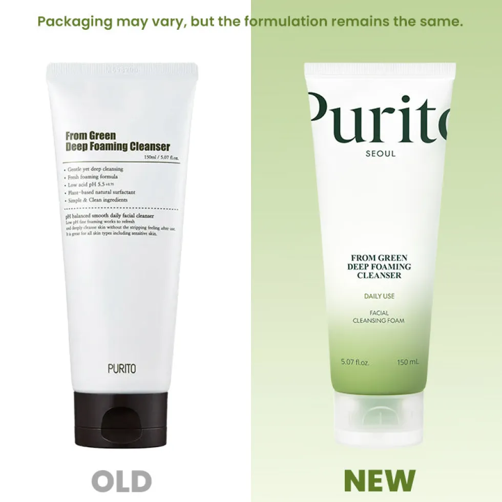 From Green Deep Foaming Cleanser