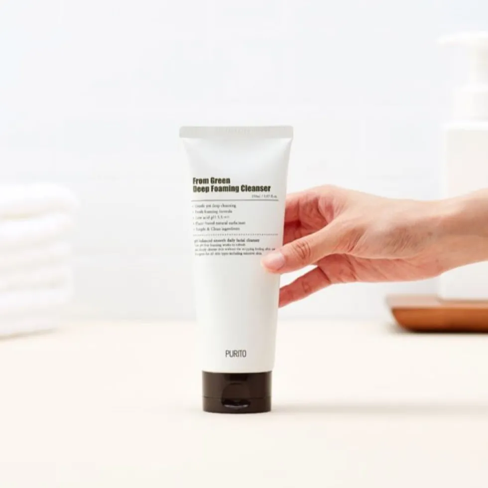 From Green Deep Foaming Cleanser