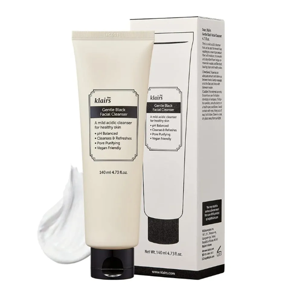 Gentle Black Facial Cleanser