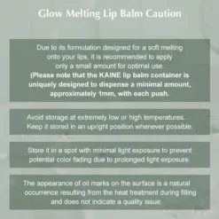 Glow Melting Lip Balm