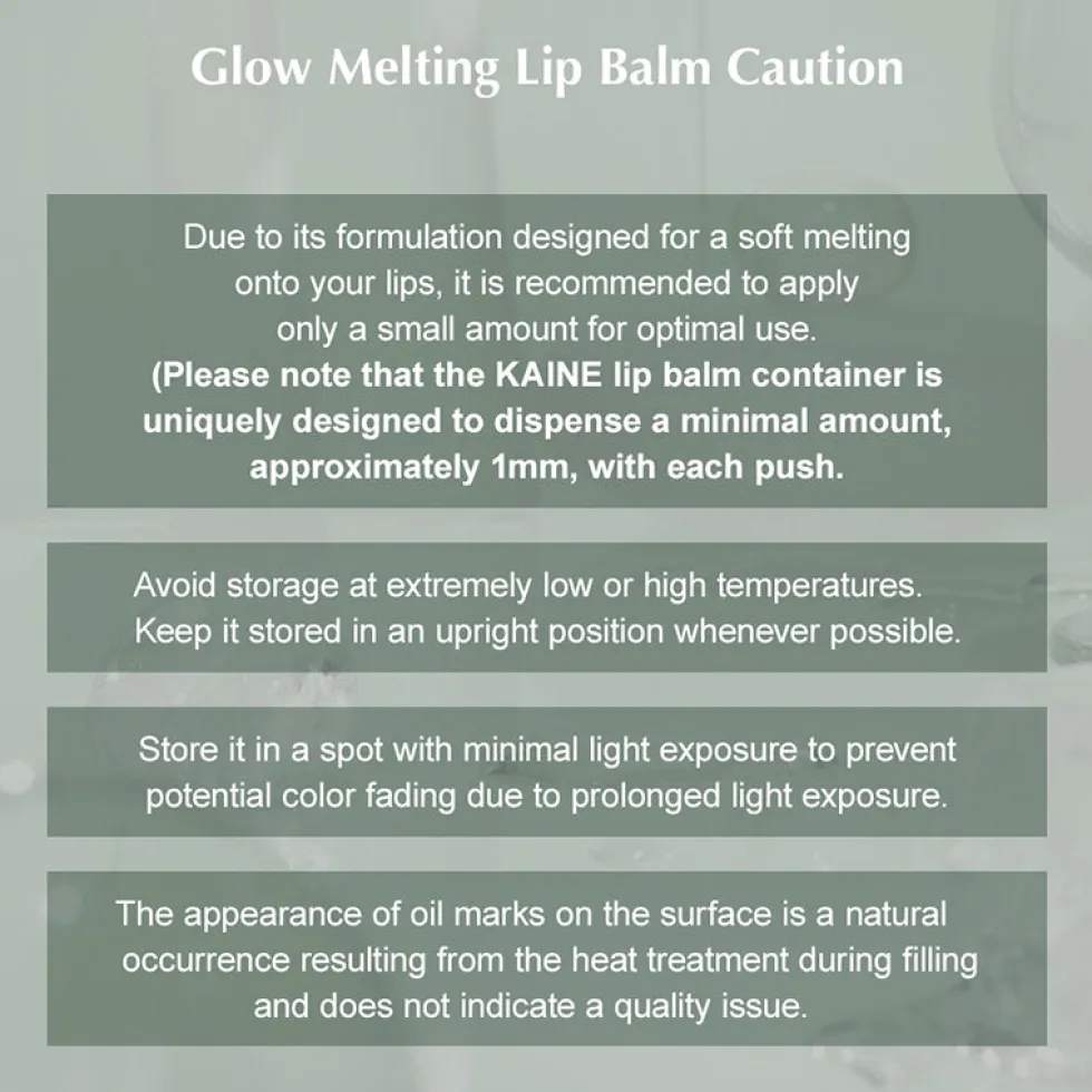 Glow Melting Lip Balm