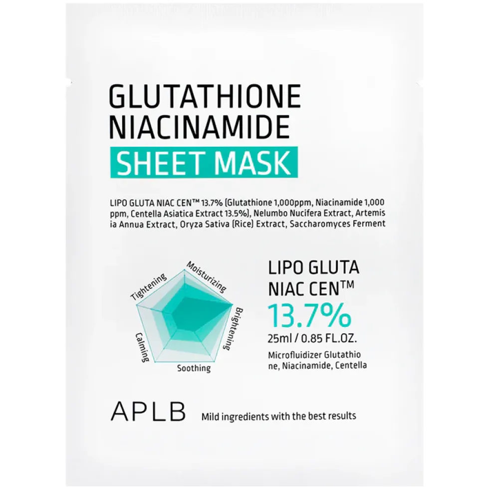 Glutathione Niacinamide Sheet Mask