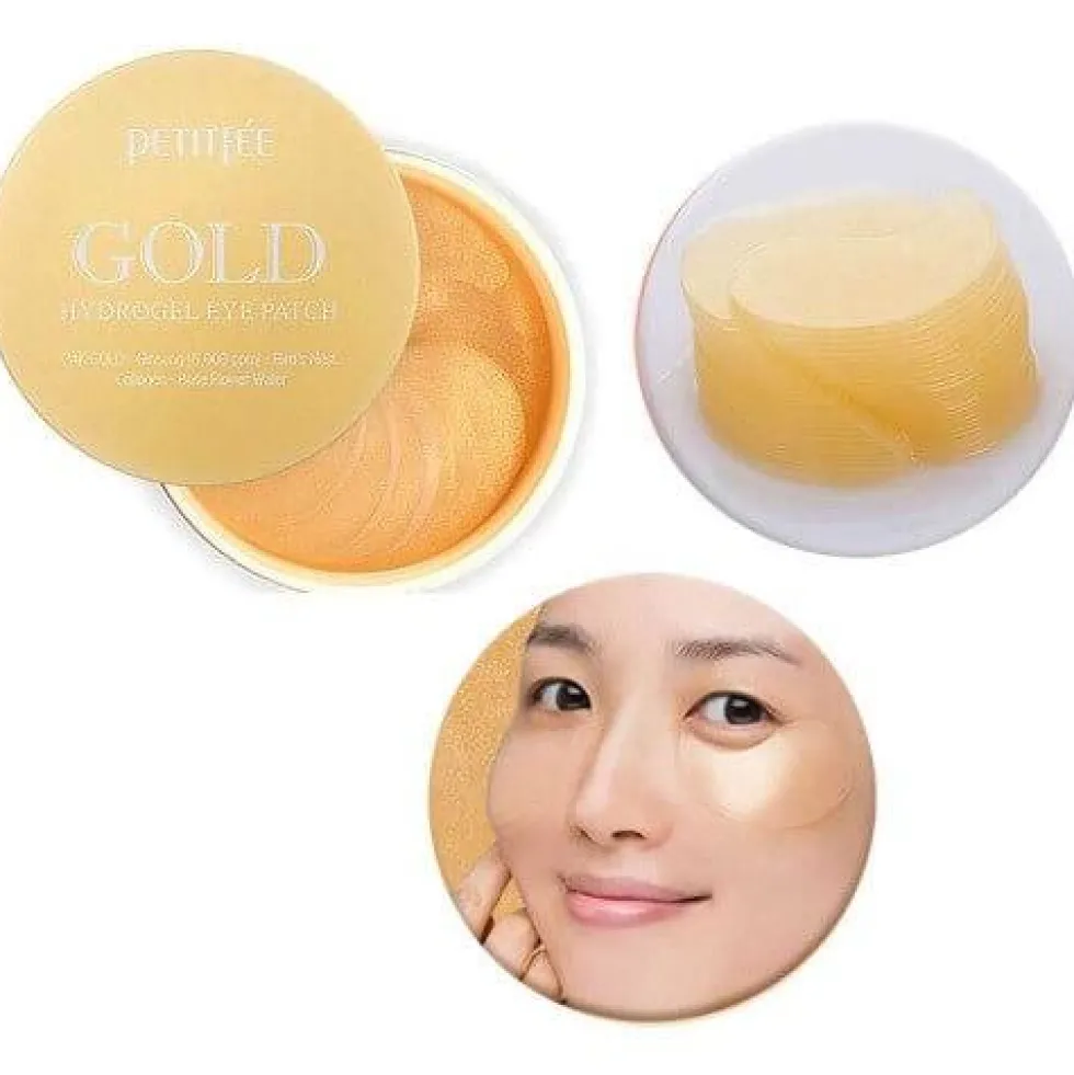 Gold hydrogel Eye Patch