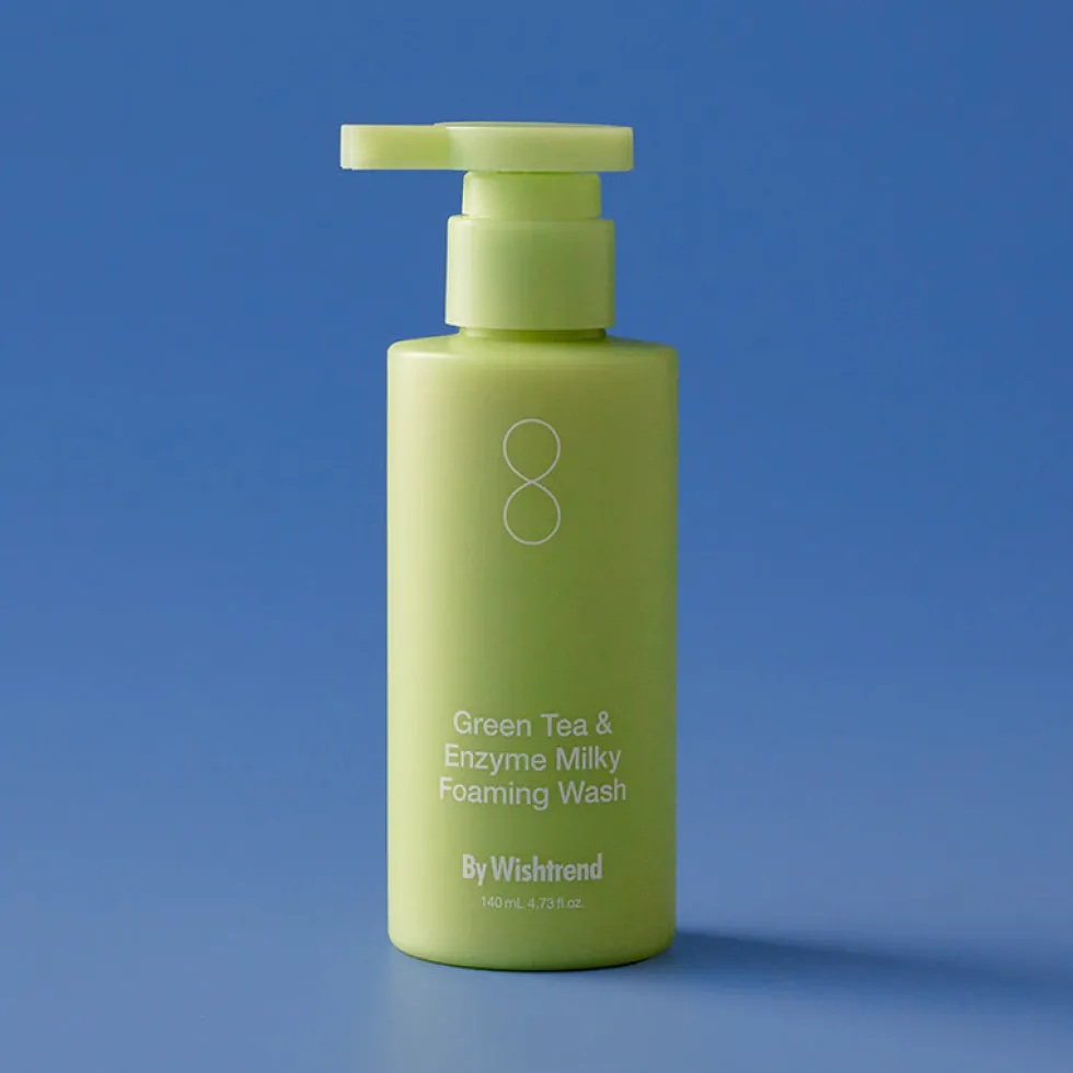 Green Tea & Enzyme Milky Foaming Wash