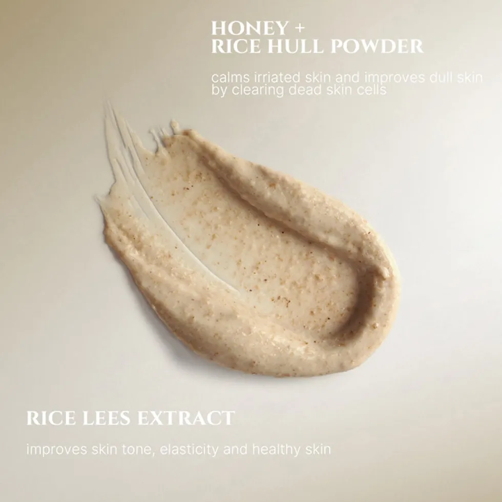 Ground Rice and Honey Glow Mask