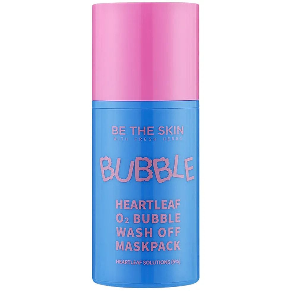 Heartleaf O2 Bubble Wash Off Mask Pack