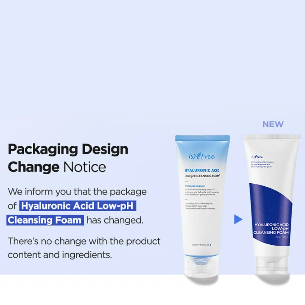 Hyaluronic Acid Low-pH Cleansing Foam