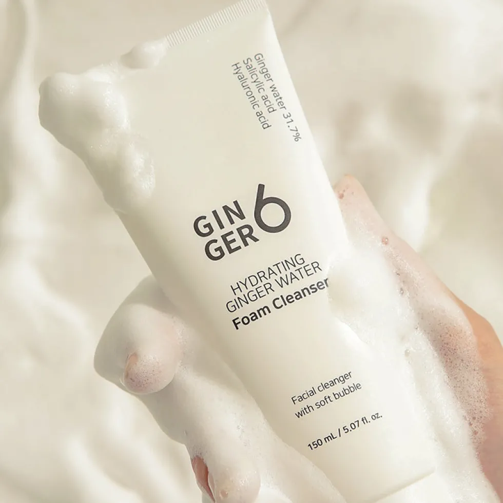 Hydrating Ginger Water Foam Cleanser