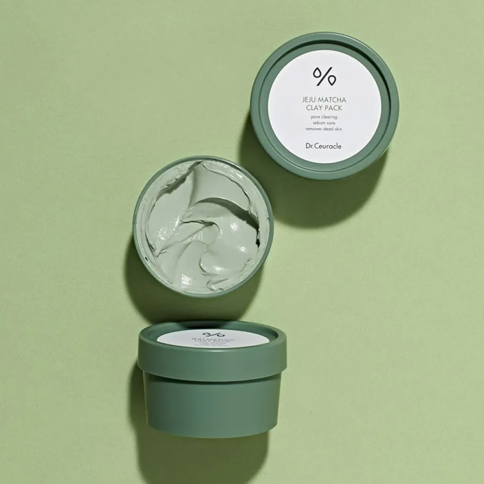 Jeju Matcha Clay Pack