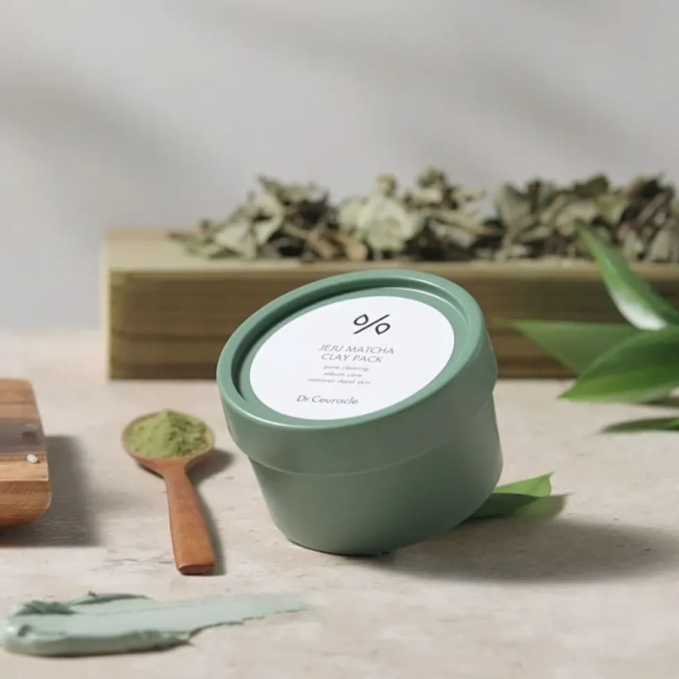 Jeju Matcha Clay Pack