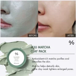 Jeju Matcha Clay Pack