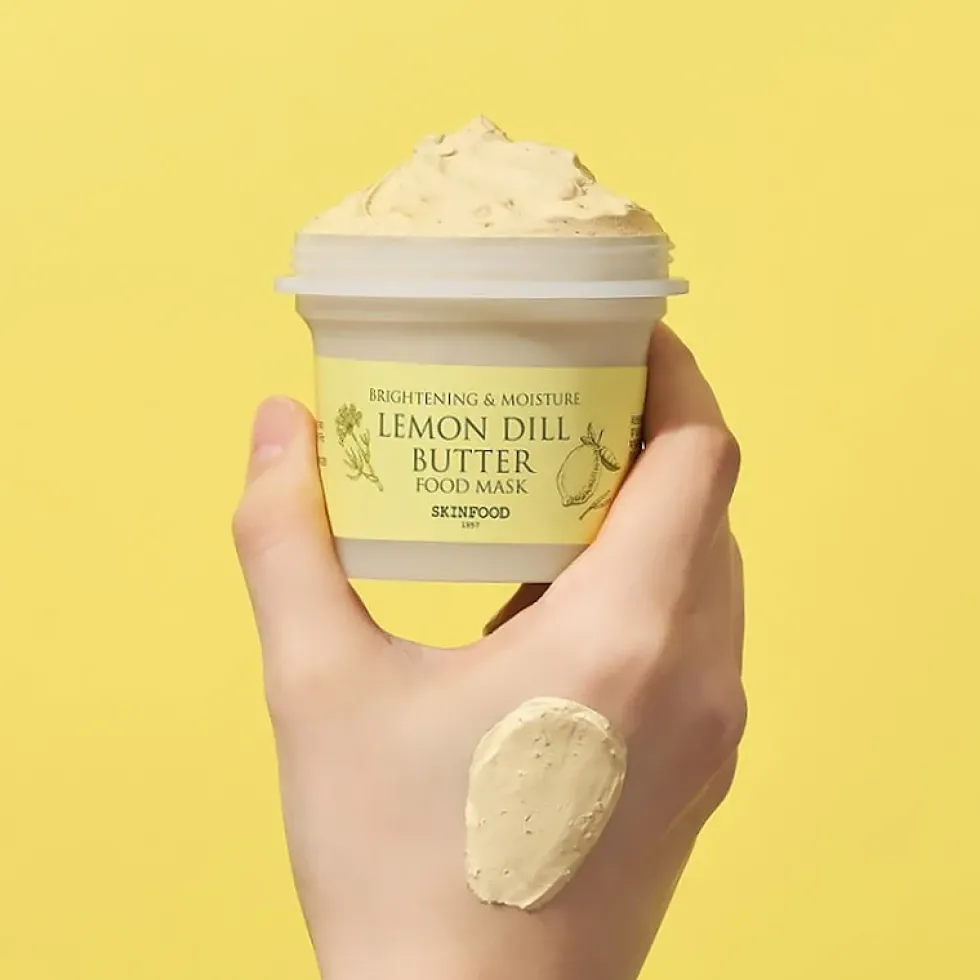 Lemon Dill Butter Food Mask