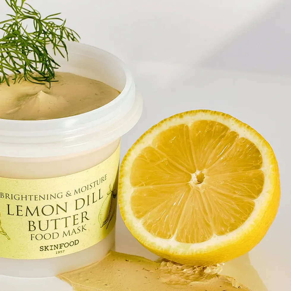 Lemon Dill Butter Food Mask