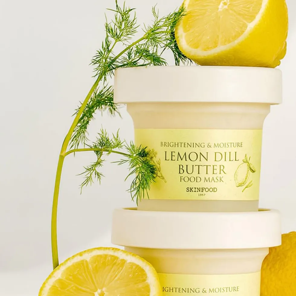 Lemon Dill Butter Food Mask