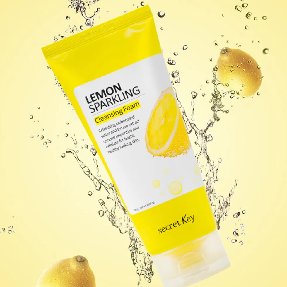 Lemon Sparkling Cleansing Foam
