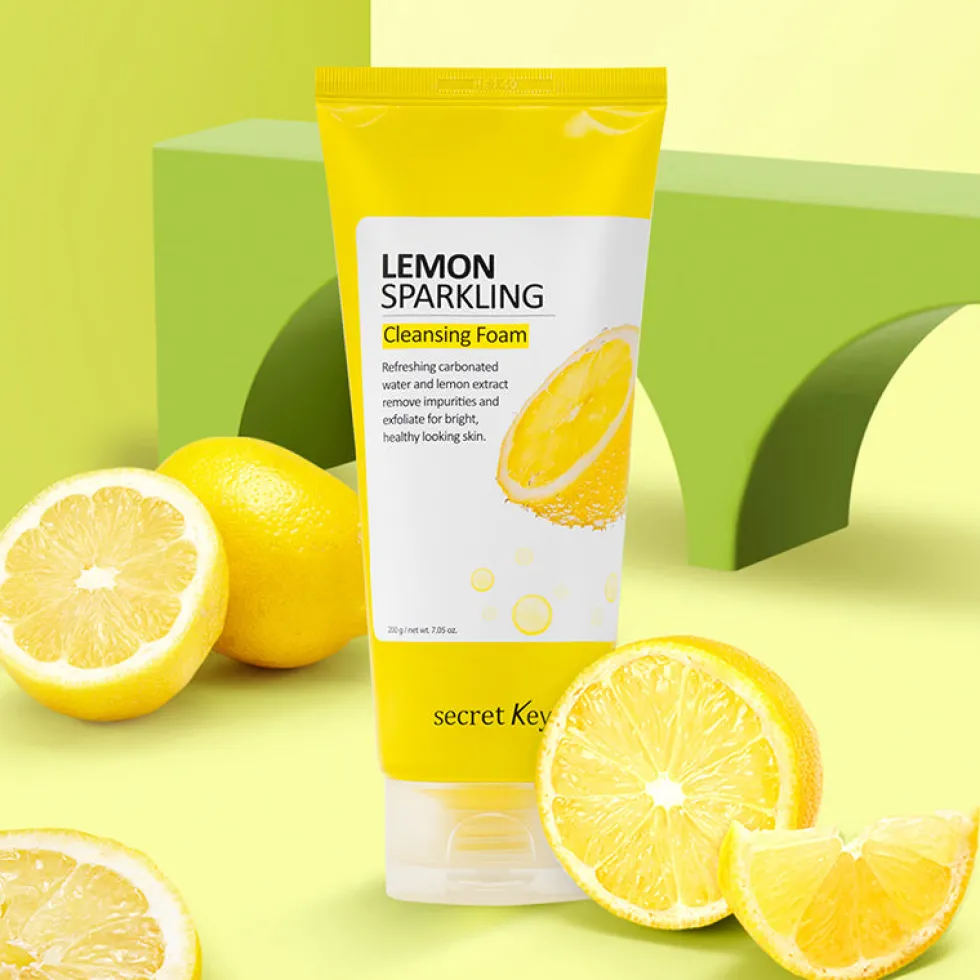 Lemon Sparkling Cleansing Foam