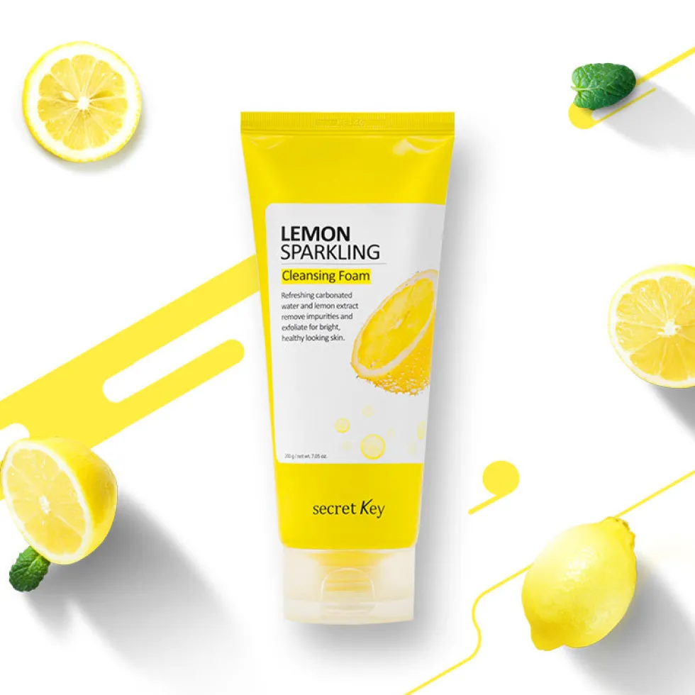 Lemon Sparkling Cleansing Foam