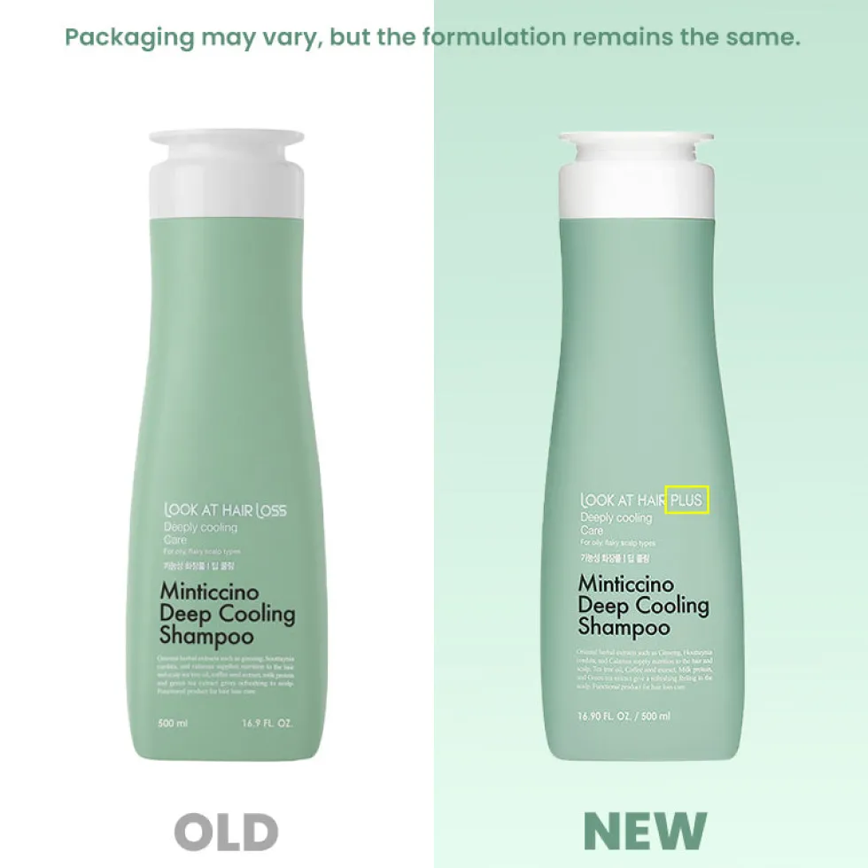 Look At Hair Plus Minticcino Deep Cooling Shampoo