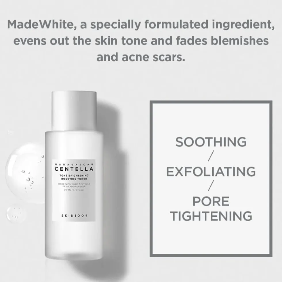 Madagascar Centella Tone Brightening Boosting Toner