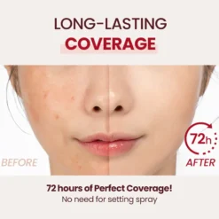 Mask Fit Red Mini Cushion