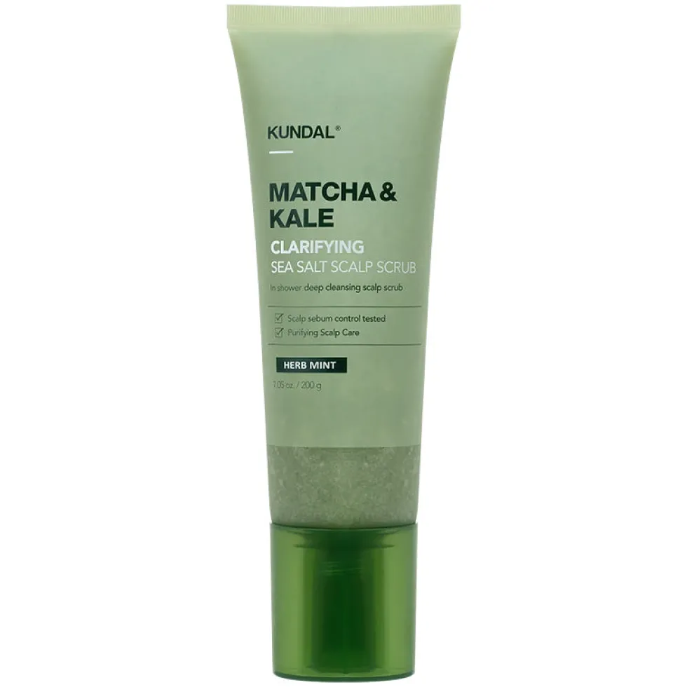 Matcha & Kale Clarifying Sea Salt Scalp Scrub