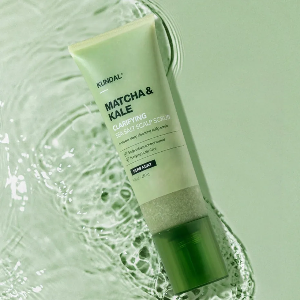 Matcha & Kale Clarifying Sea Salt Scalp Scrub