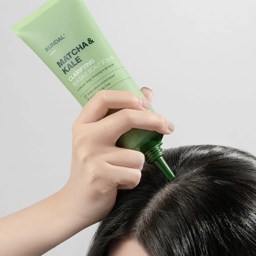 Matcha & Kale Clarifying Sea Salt Scalp Scrub