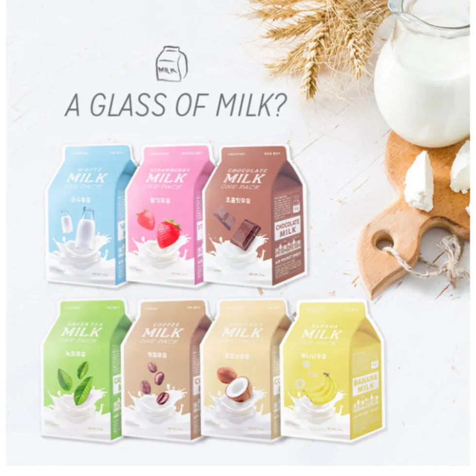 Milk One Pack #Greentea Milk