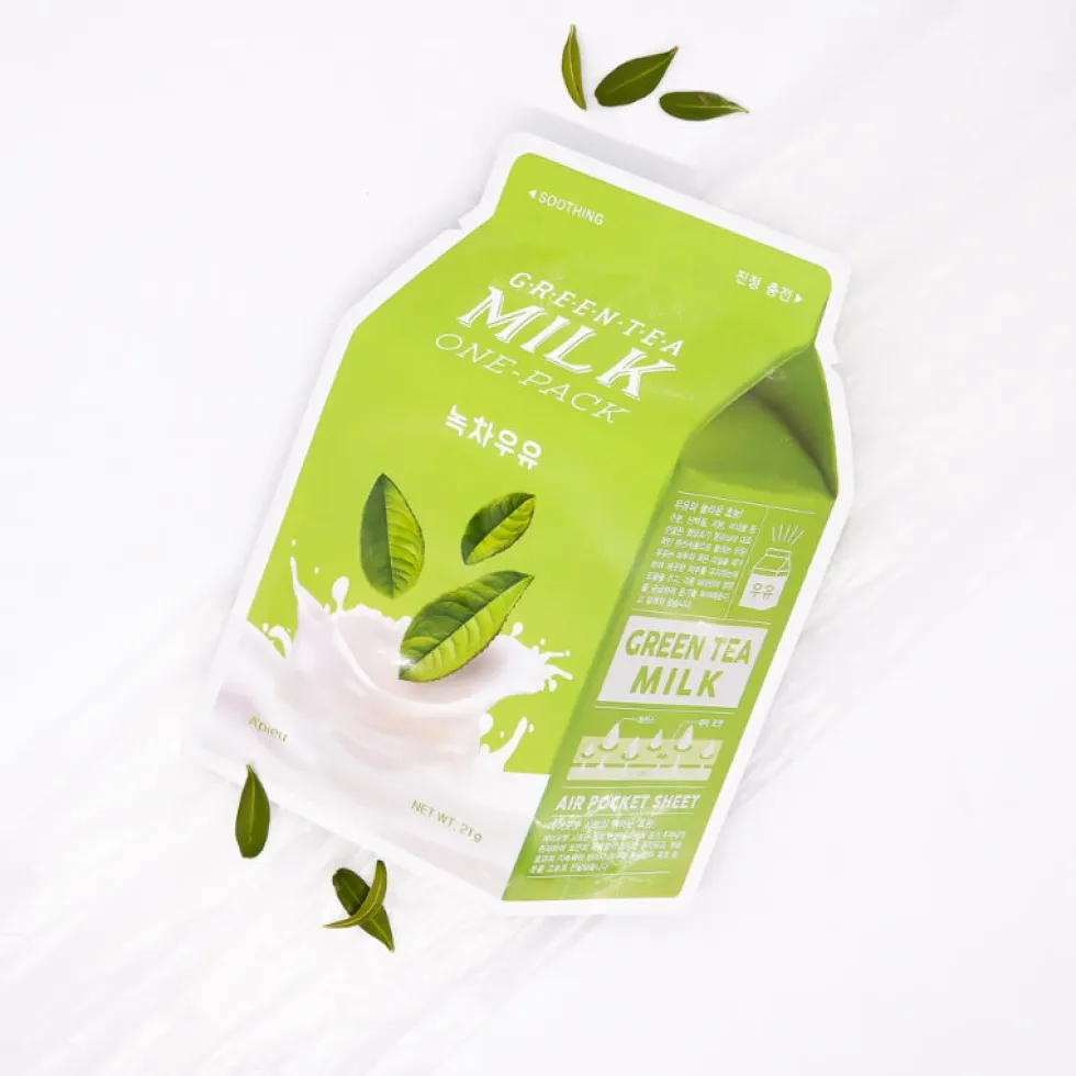 Milk One Pack #Greentea Milk