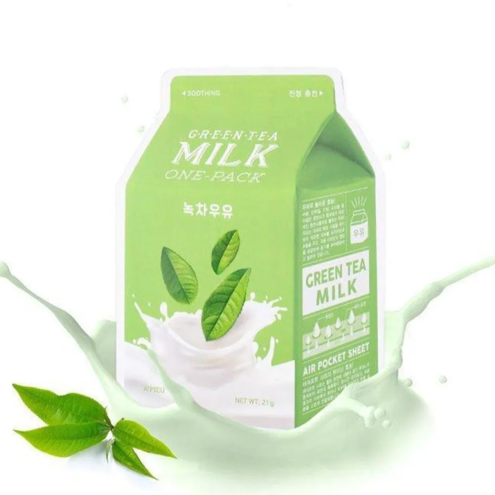 Milk One Pack #Greentea Milk