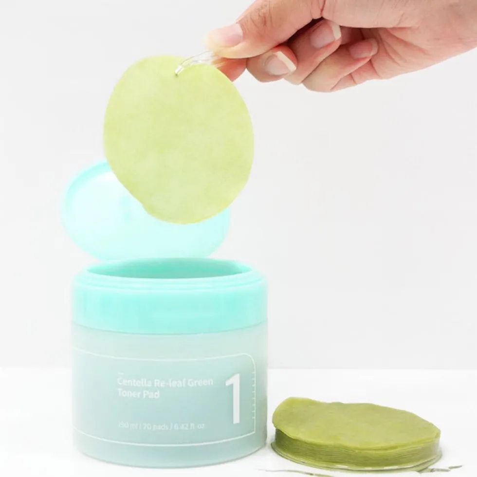 No.1 Centella Re-Leaf Green Toner Pad