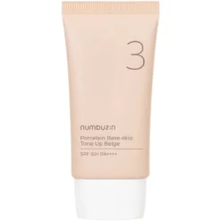 No.3 Porcelain Base-skip Tone Up Beige SPF50+