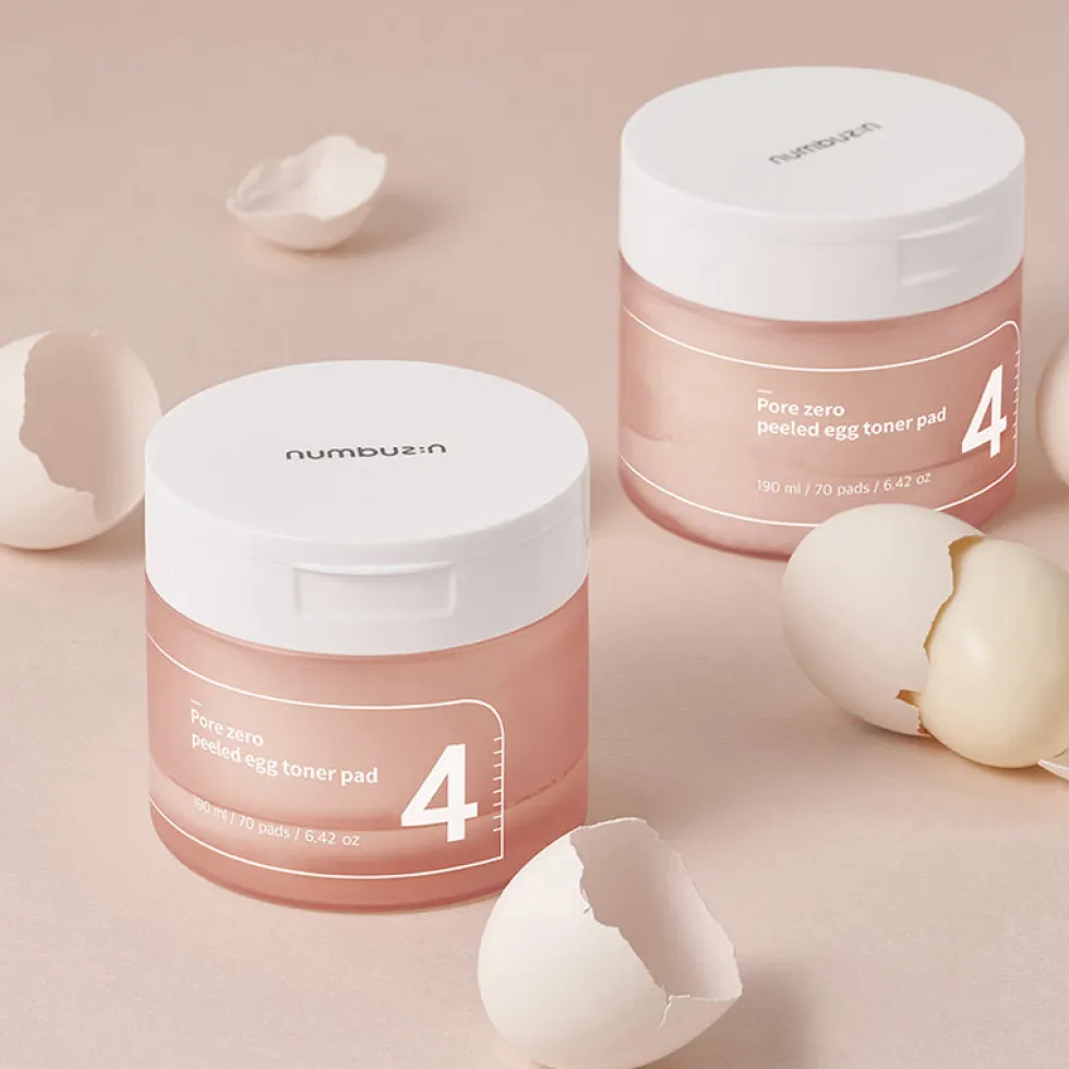 No.4 Pore Zero Peeled Egg Toner Pad