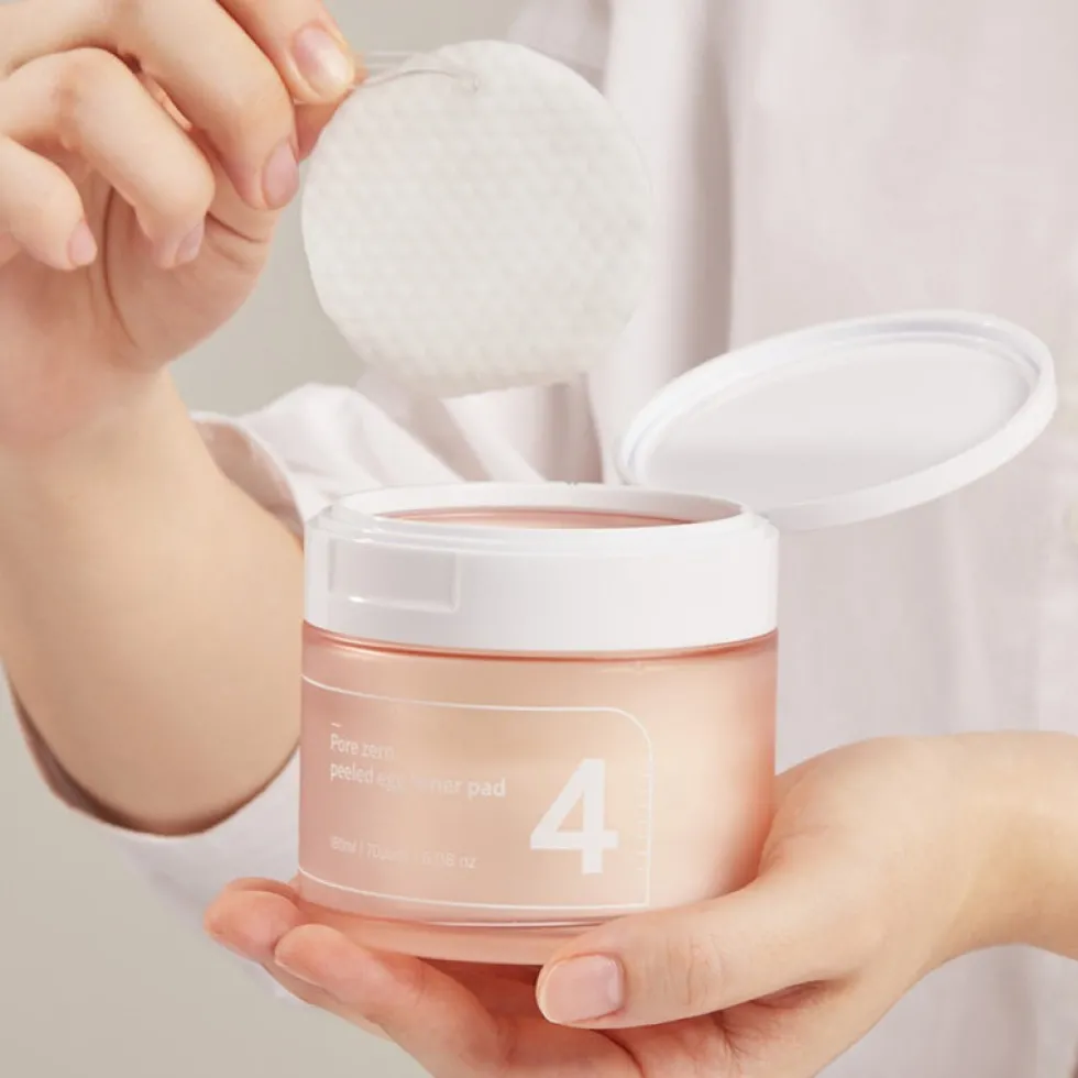 No.4 Pore Zero Peeled Egg Toner Pad